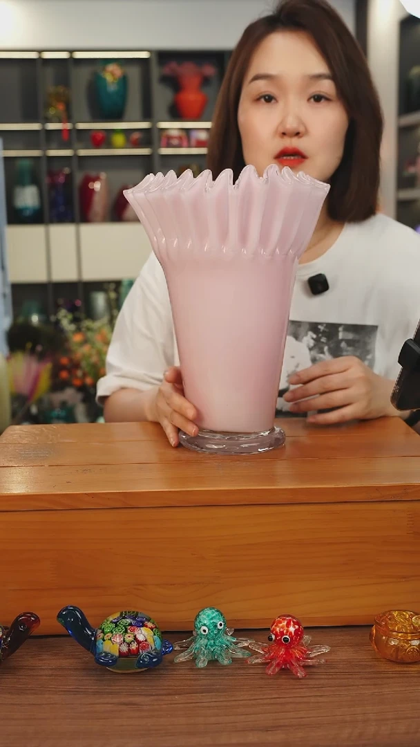 琉璃外贸花瓶花器花盆065