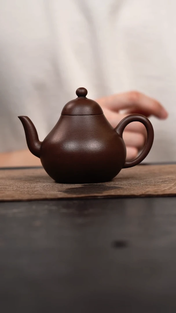 茶壶紫砂原矿手工壶175CC