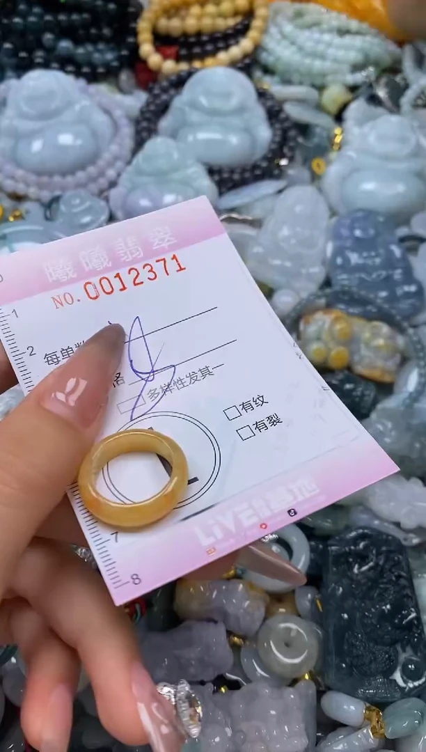 翡翠未镶嵌颈饰闪购0012371