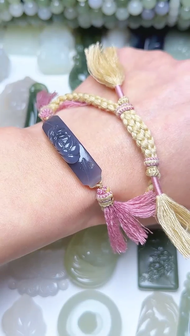 未镶嵌和田玉珠宝半成品手牌