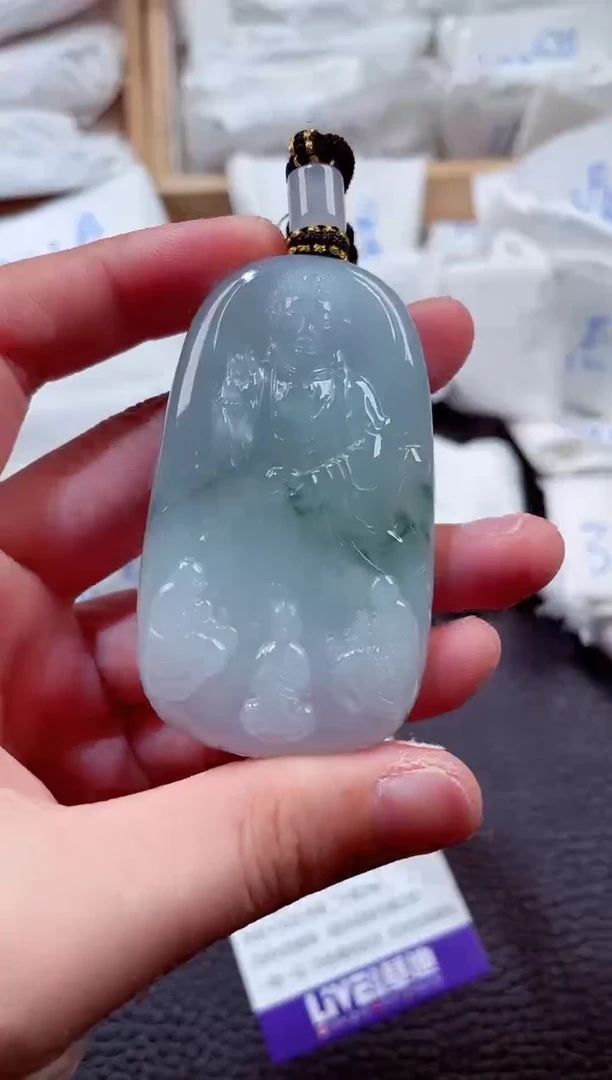 翡翠未镶嵌颈饰00005614阿弥
