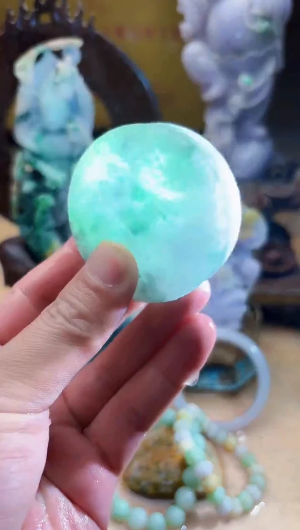 未镶嵌挂件翡翠A货张麦9131