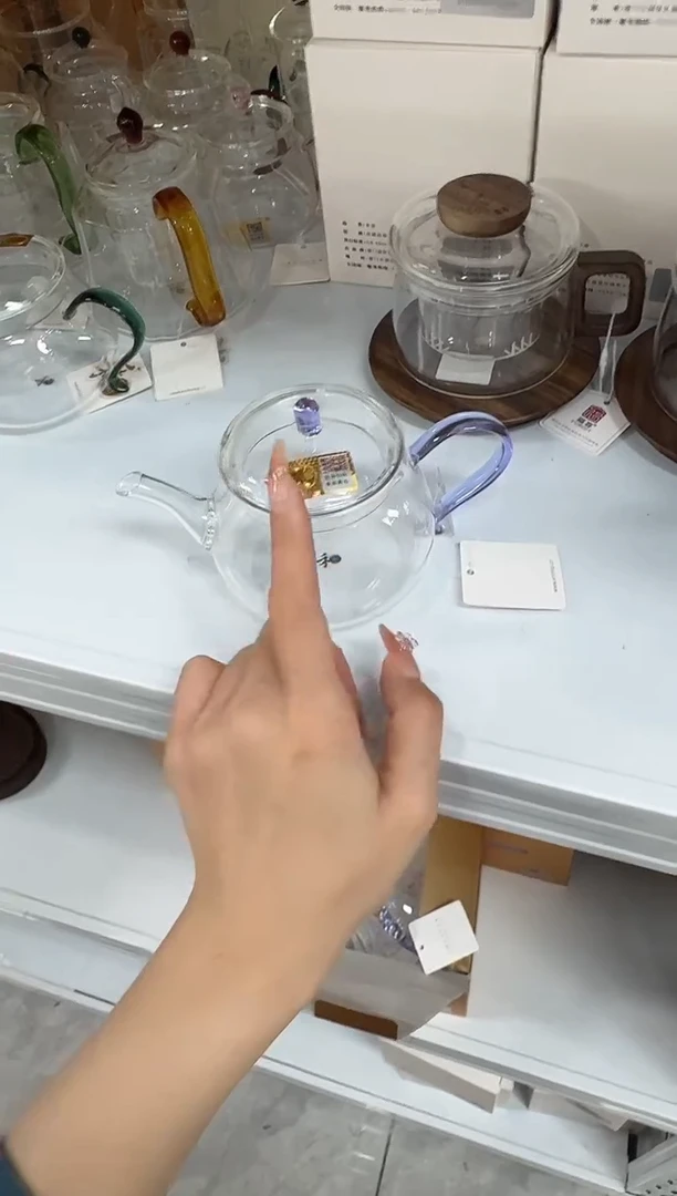 @@禾器晶彩青云壶浅紫