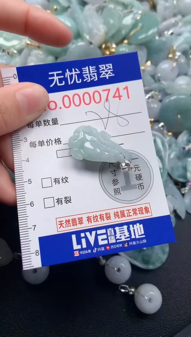 颈饰未镶嵌翡翠741