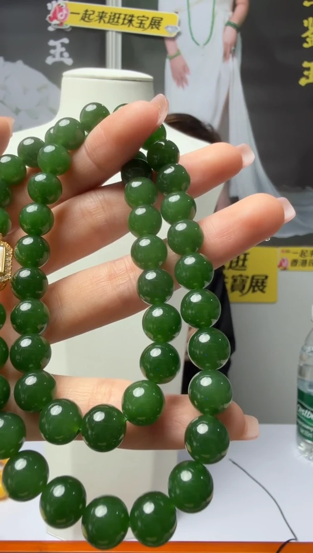 颈饰未镶嵌和田玉项链10mm