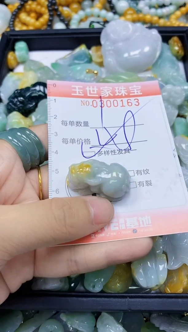 翡翠未镶嵌颈饰闪购0300163多样性发其一
