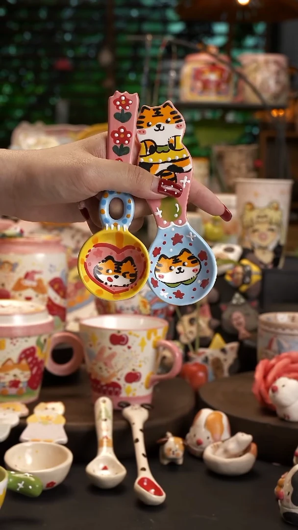 差**啊【原创设计】景德镇手绘陶瓷