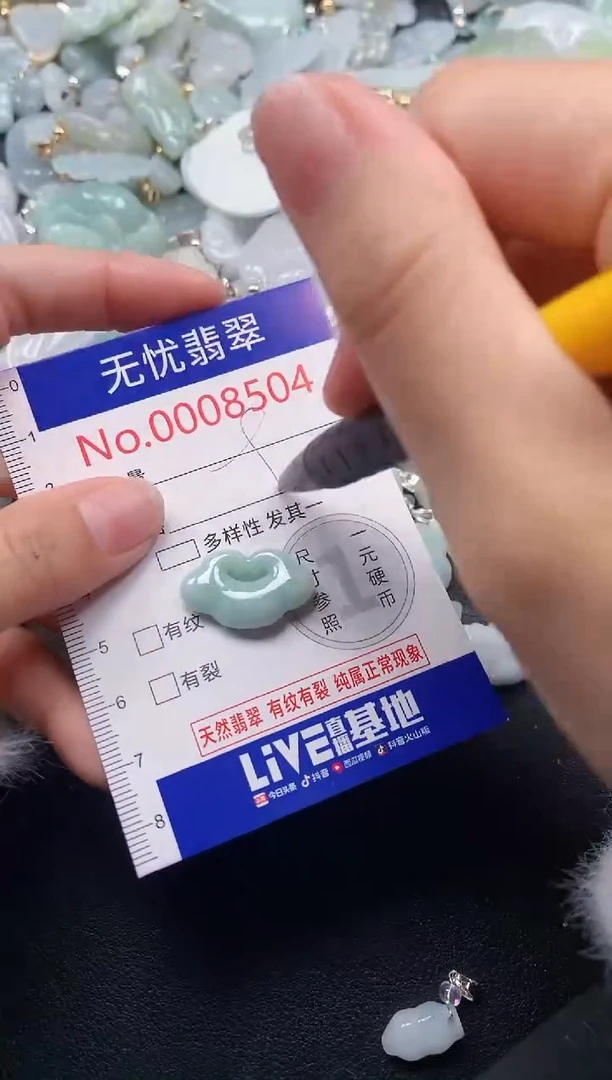 颈饰未镶嵌翡翠8504