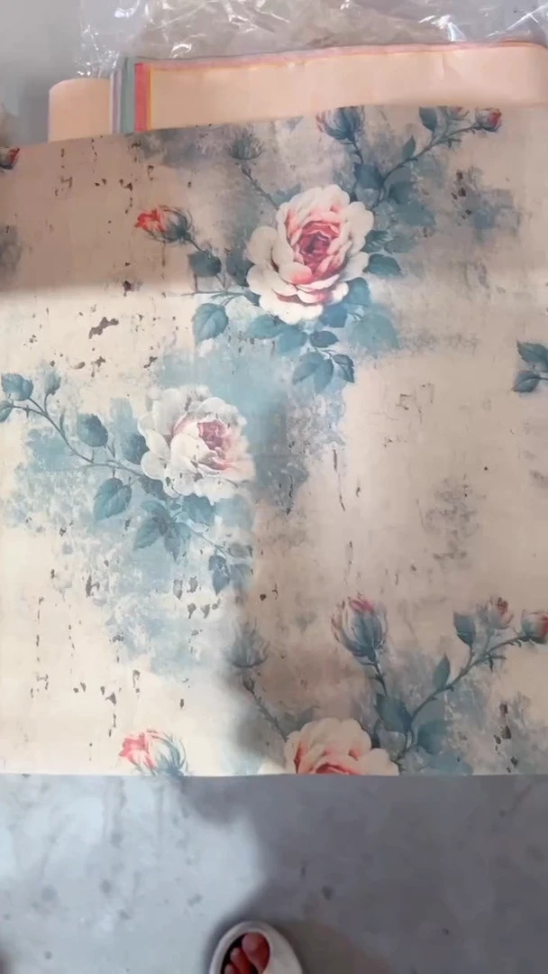 四尺对开各款式楮皮花卉作品纸50张