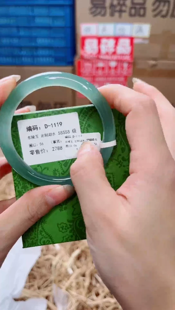 未镶嵌手镯石英质玉D-1119