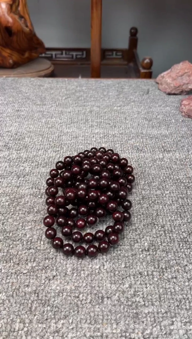 檀香紫檀（小叶紫檀）1.2单圈带金星小叶紫檀