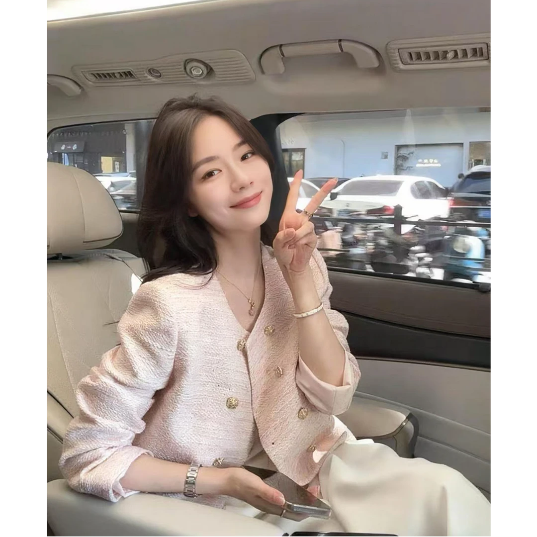 【当天发+运费险】法式高级感小香风短外套春秋装新款气质名媛SG809