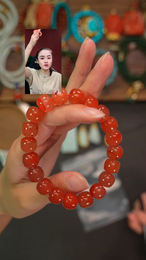 未镶嵌手串南红玛瑙八***?遇见匠心品质回血