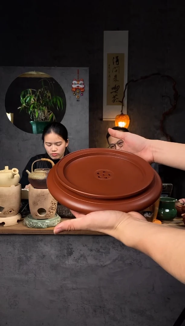 【闪购商品】全手工原矿潮州朱泥干泡台