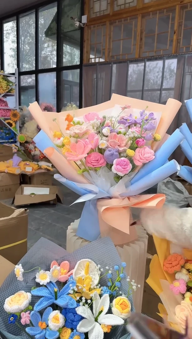 非遗手工定制花束，孤品清仓！