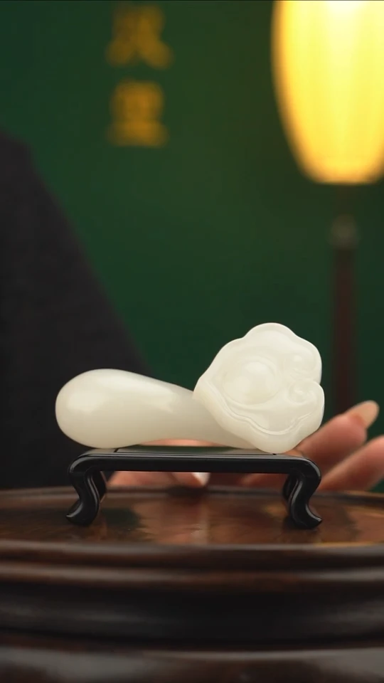 玉【吉祥如意】玉石摆件手把件