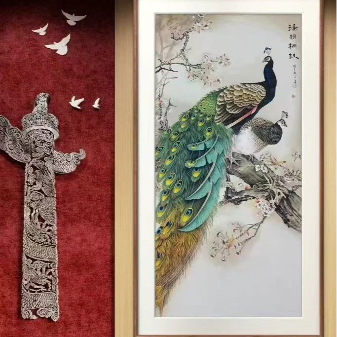 陈老师--《瑞羽栖枝》