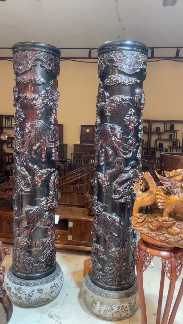 木容****6珍藏老货...紫檀....风水住摆件