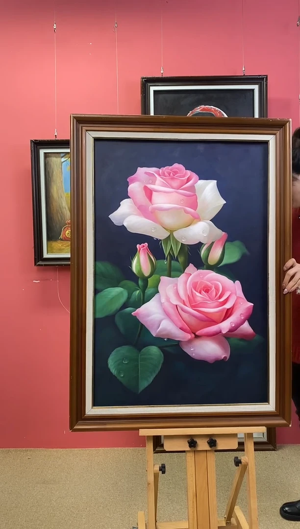 油画日**辉尺寸60*90画芯（不含框）