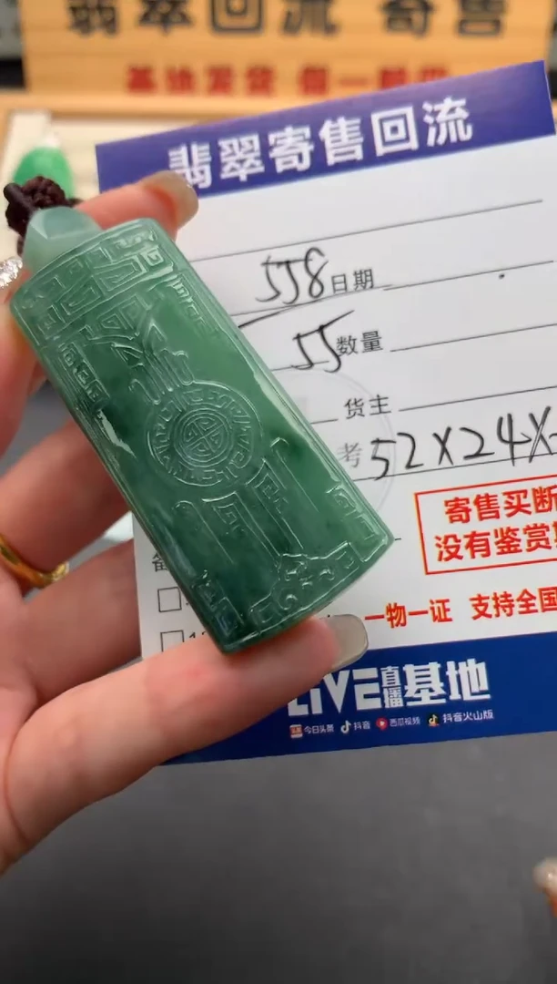 颈饰未镶嵌翡翠10145737