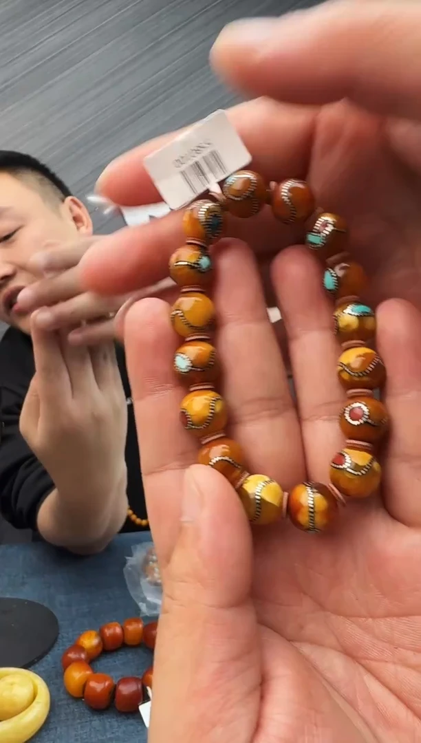 蜜蜡未镶嵌珠宝奇石假一罚十特级18，11多样性发其一