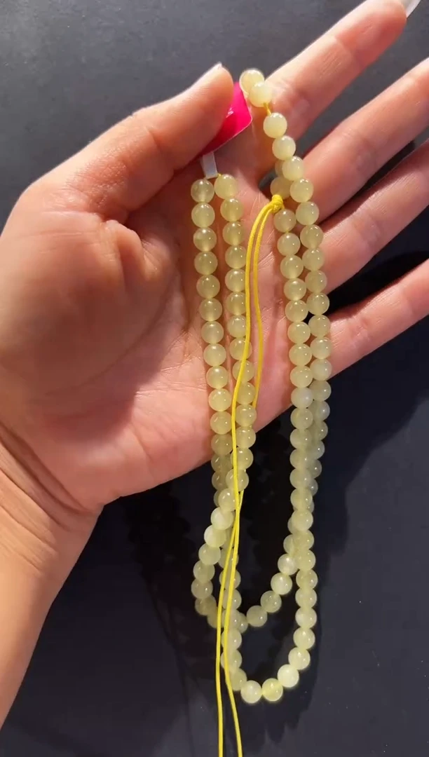 项链未镶嵌和田玉新疆和田玉若羌黄口卡6项链