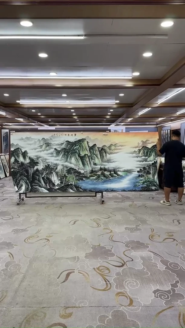 绘画绘画xc邵明义-大丈二-国画