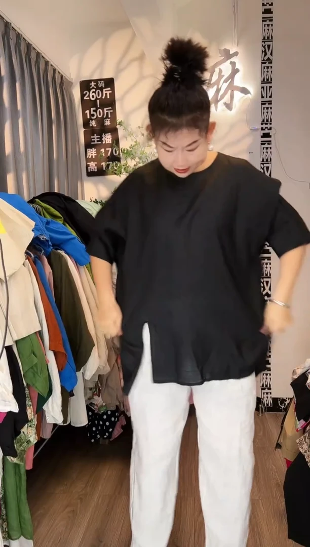 亚麻汉麻苎麻大码女装。