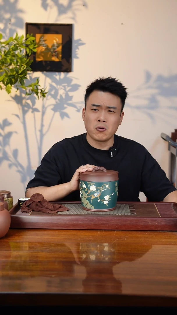 宜兴原矿紫砂茶叶罐