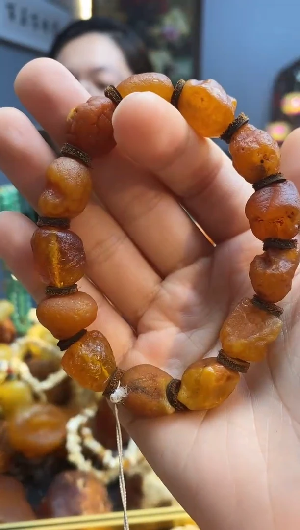 未镶嵌琥珀手串手串