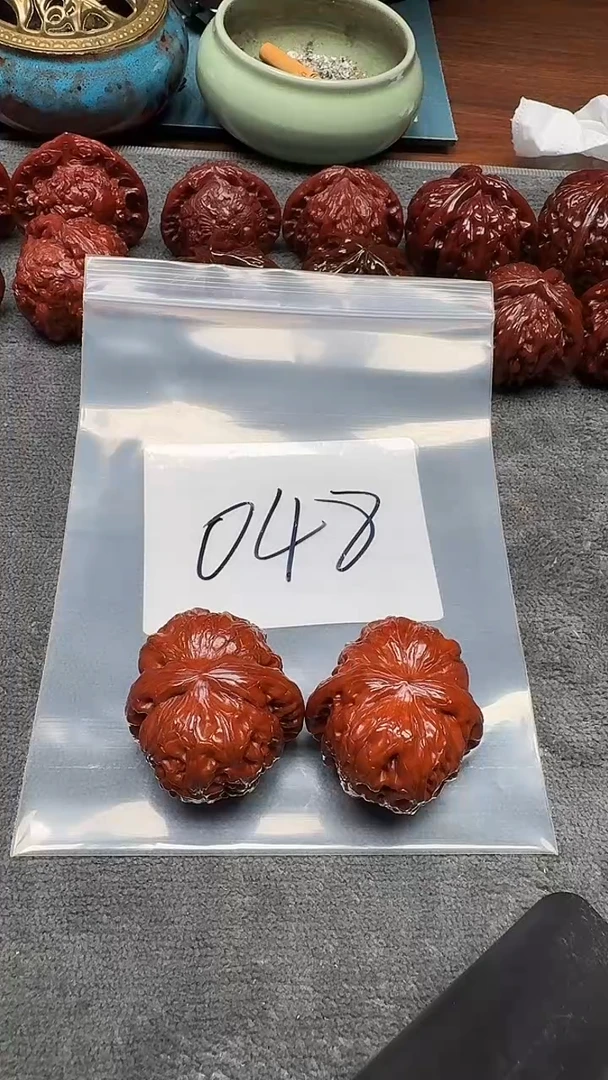 把件文玩核桃元宝048