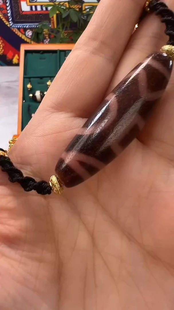 玛瑙/玉髓（覆膜）颈饰合金31.（微瑕）