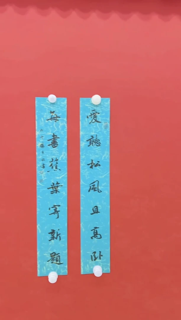 【闪购商品】书法方放18      对联