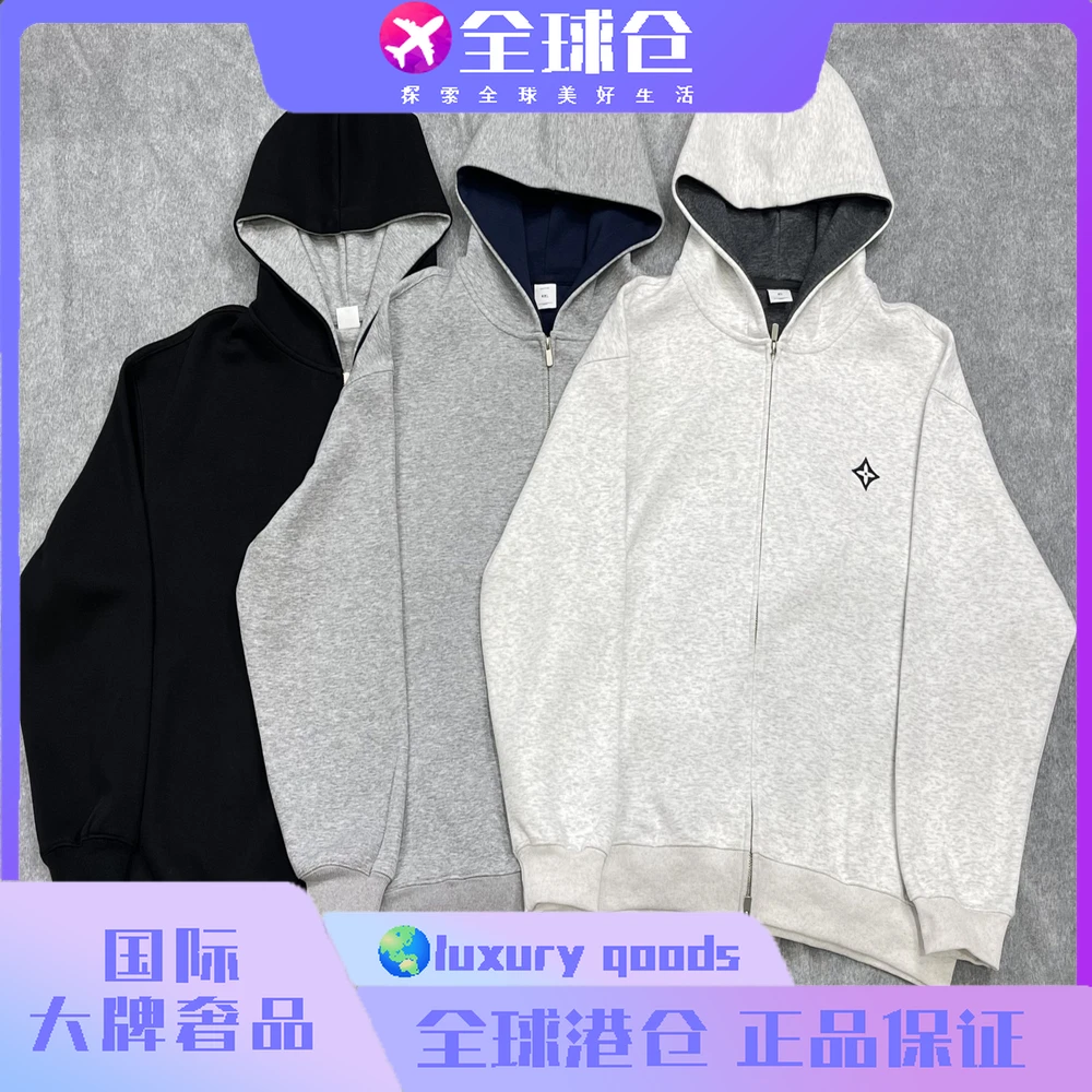 大牌奢品-C57826-连帽秋季拉链男女连帽卫衣