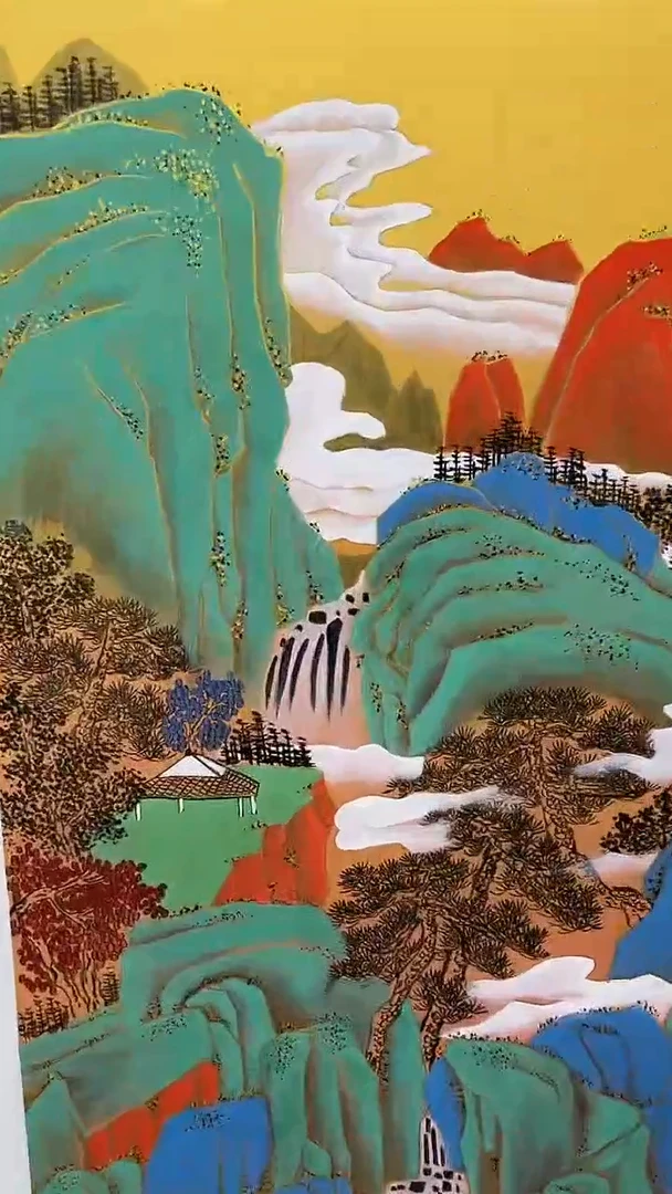 国画刘用华-2.7平尺+书法-山水