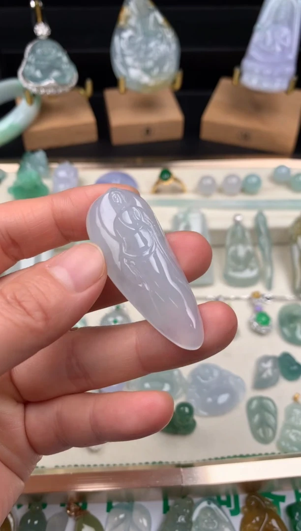 吊坠(不含链)未镶嵌翡翠吊坠