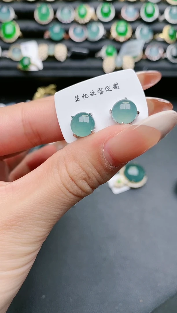 【闪购商品】翡翠戒指银S925镶嵌1111