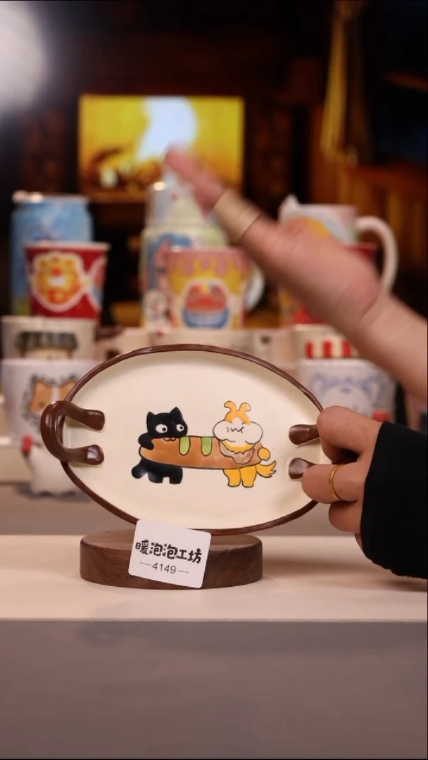 摆件景德镇原创手工陶瓷4149