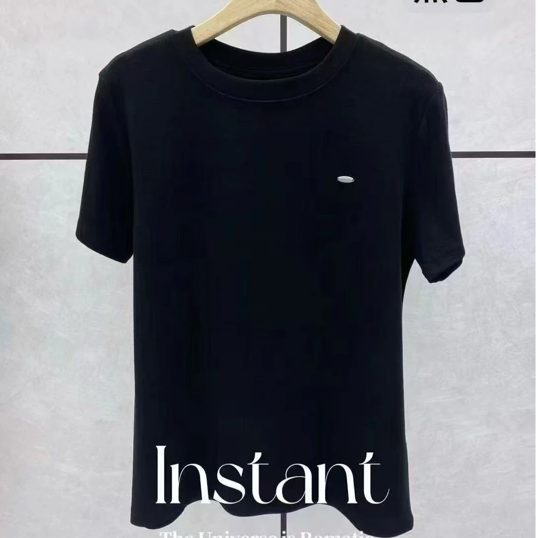 圆领短袖超大弹力