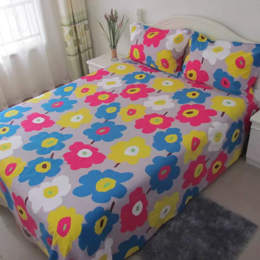 026 纯棉老粗布床单单件