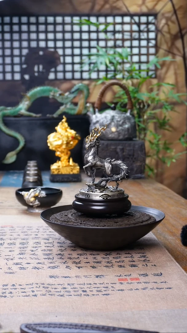 见**-欲山行 设计款香炉