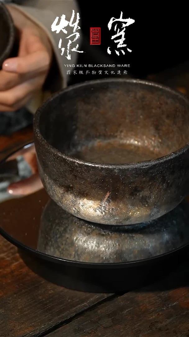 荥窑主人长青老师亲工手作方碗