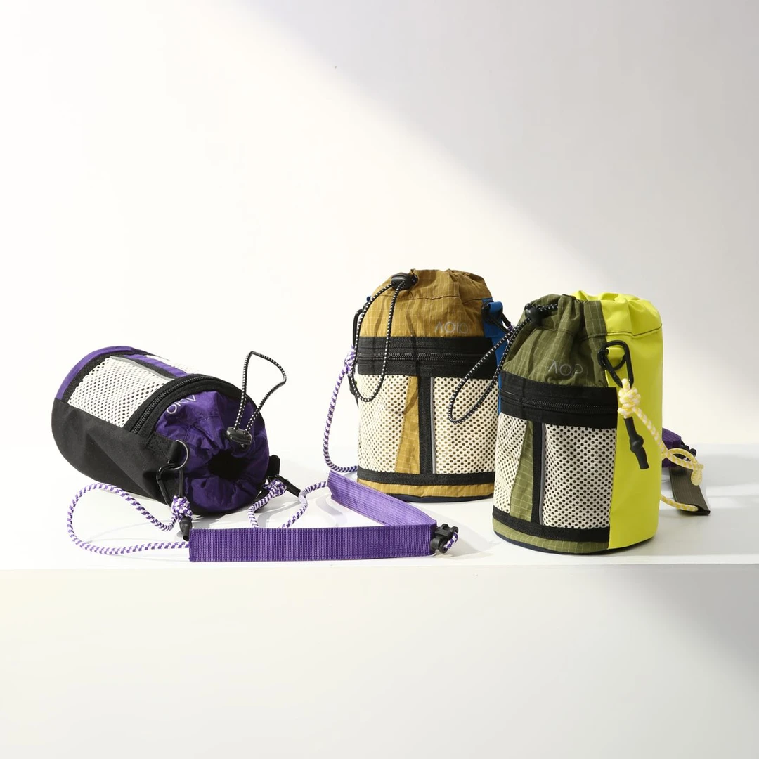 MIN SAN JIN工装风通勤风系带方形包挎包口健身山本风DY-11071CS