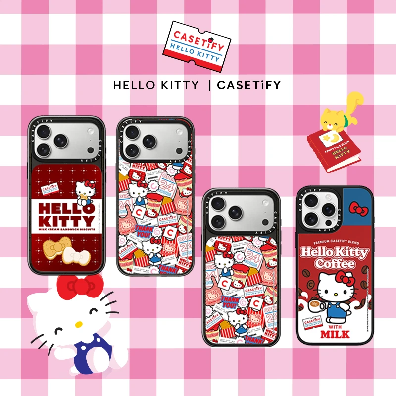 CASETiFY Hello Kitty 联名系列合集手机壳防摔适用iPhone17/18