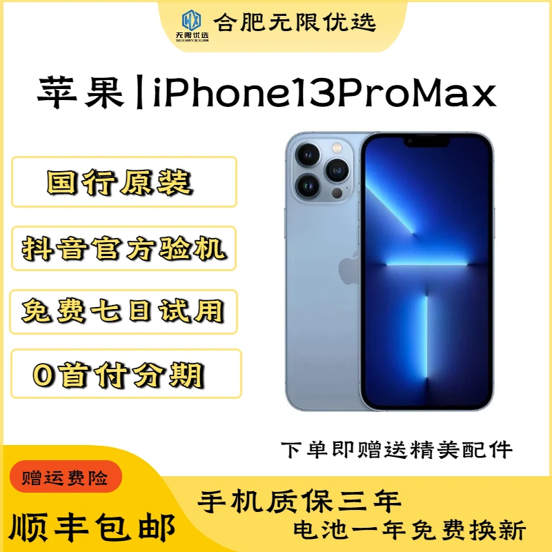 95新 Apple/苹果 苹果13promax国行正品双卡5G二手精品苹果手机