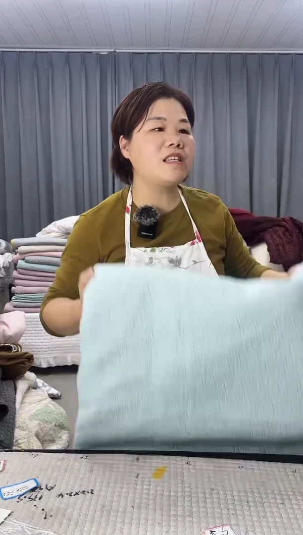 棉小云针蓝色2.3*2.5