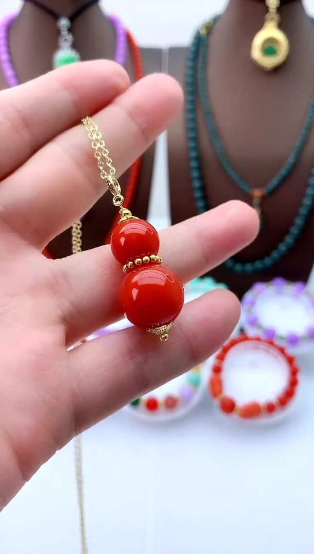 翡翠未镶嵌颈饰D349吊坠