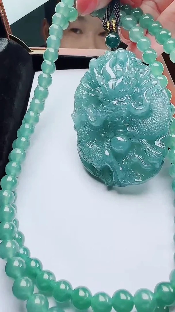 颈饰合金翡翠多样性发其一78397