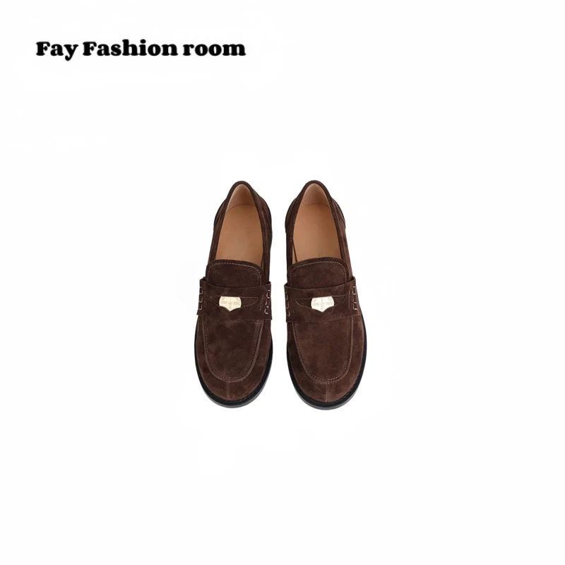FAY | M家金币爷 马衔扣复古低帮经典磨砂款