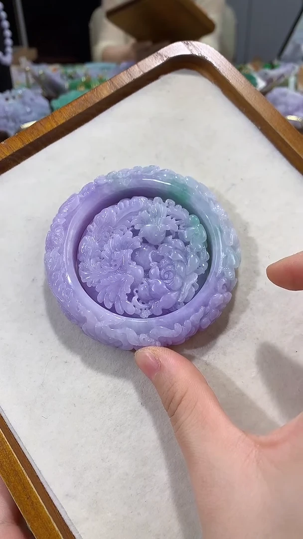 未镶嵌手镯翡翠套镯56.1